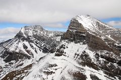 41 Mount Lougheed From Helicopter Between Mount Assiniboine And Canmore In Winter